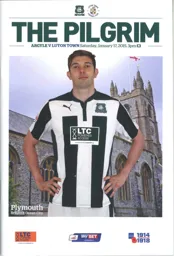 Programme: Plymouth Argyle vs Luton Town FC (17th Jan 2015)