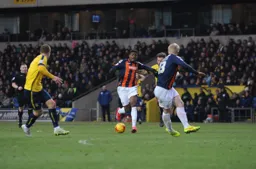 Nathan Oduwa on the run