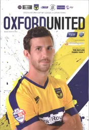 Programme: Oxford United vs Luton Town FC (7th Feb 2015)