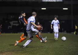 Alex Lawless gets in a pass