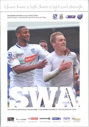 Programme: Tranmere Rovers vs Luton Town FC (6th Apr 2015)