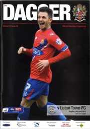 Programme: Dagenham & Redbridge vs Luton Town FC (14th Apr 2015)