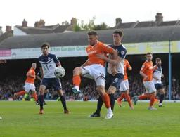 Alex Wall holds off his marker