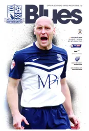 Programme: Southend United vs Luton Town FC (25th Apr 2015)