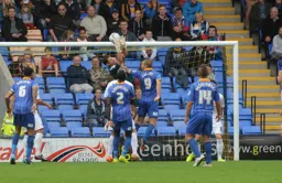 Mark Tyler gets an arm in his face