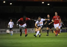 Luke Rooney tries his luck