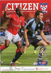 Programme: York City vs Luton Town FC (16th Sep 2014)