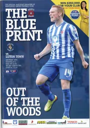 Programme: Hartlepool United vs Luton Town FC (18th Oct 2014)