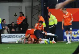 Jim Stevenson looks down at the bundle of celebrations