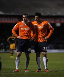 Shaun Whalley and Nathan Doyle plotting