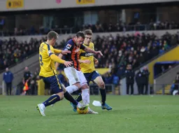 Andy Drury in the thick of it