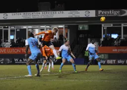 Mark Cullen heads home