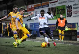 Nathan Oduwa on the ball