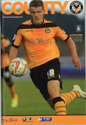Programme: Newport County AFC vs Luton Town FC (17th Mar 2015)