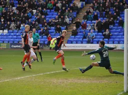Cameron McGeehan follows up to score