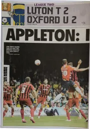 Match Report: Luton Town FC vs Oxford United (15th Aug 2015)