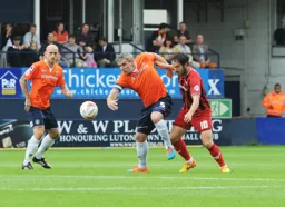 Steve McNulty keeps future Hatter Danny Hylton at bay