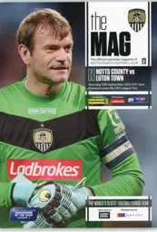 Programme: Notts County vs Luton Town FC (12th Sep 2015)