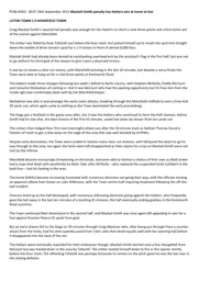 Match Report: Luton Town FC vs Mansfield Town (19th Sep 2015)