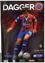 Programme: Dagenham & Redbridge vs Luton Town FC (1st Nov 2015)