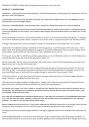 Match Report: Exeter City vs Luton Town FC (19th Dec 2015)