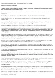 Match Report: Mansfield Town vs Luton Town FC (23rd Jan 2016)