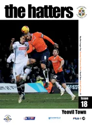 Programme: Luton Town FC vs Yeovil Town (2nd Feb 2016)