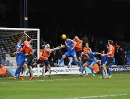 Scott Cuthbert adds his presence as the Town go on the attack