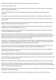 Match Report: Luton Town FC vs Crawley Town (12th Mar 2016)