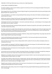 Match Report: Luton Town FC vs Accrington Stanley (9th Apr 2016)