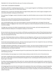 Match Report: Luton Town FC vs Dagenham & Redbridge (12th Apr 2016)