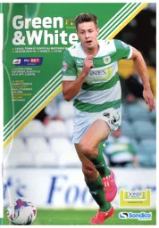 Programme: Yeovil Town vs Luton Town FC (22nd Aug 2015)
