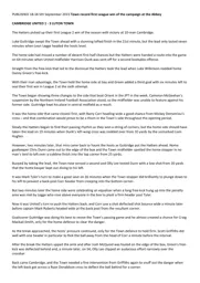 Match Report: Cambridge United vs Luton Town FC (5th Sep 2015)