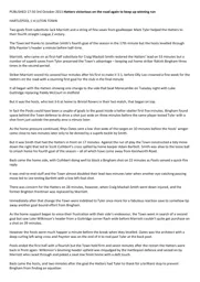 Match Report: Hartlepool United vs Luton Town FC (3rd Oct 2015)