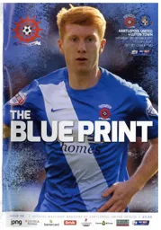 Programme: Hartlepool United vs Luton Town FC (3rd Oct 2015)