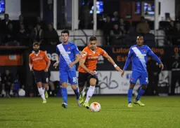 Olly Lee looking to start an attacking move