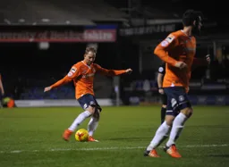 Danny Green about to put Town 3-1 in front