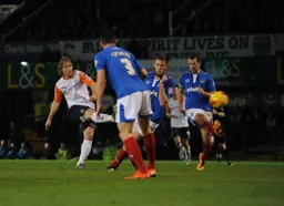 Craig Mackail-Smith's shot eludes three defenders but cannot break the deadlock