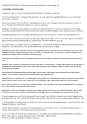 Match Report: Luton Town FC vs Morecambe (1st Mar 2016)