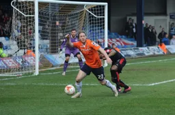 Craig Mackail-Smith looks for some support