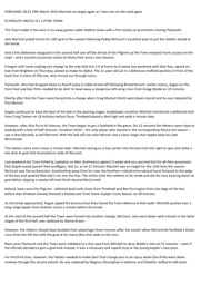 Match Report: Plymouth Argyle vs Luton Town FC (19th Mar 2016)