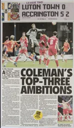 Match Report: Luton Town FC vs Accrington Stanley (9th Apr 2016)