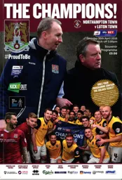 Programme: Northampton Town vs Luton Town FC (30th Apr 2016)