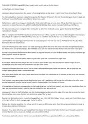 Match Report: Luton Town FC vs Yeovil Town (13th Aug 2016)