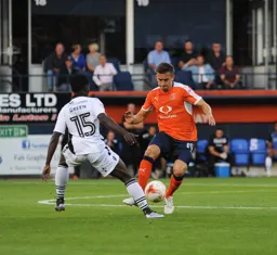 Olly Lee full of concentration