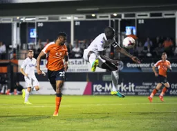 Isaac Vassell comes off second best