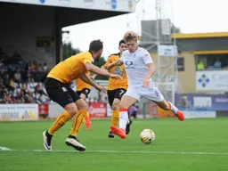 Cameron McGeehan goes for goal