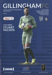 Programme: Gillingham vs Luton Town FC (30th Aug 2016)