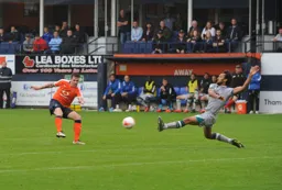 Glenn Rea fires home Town`s equalizer