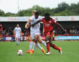 Isaac Vassell uses his strength